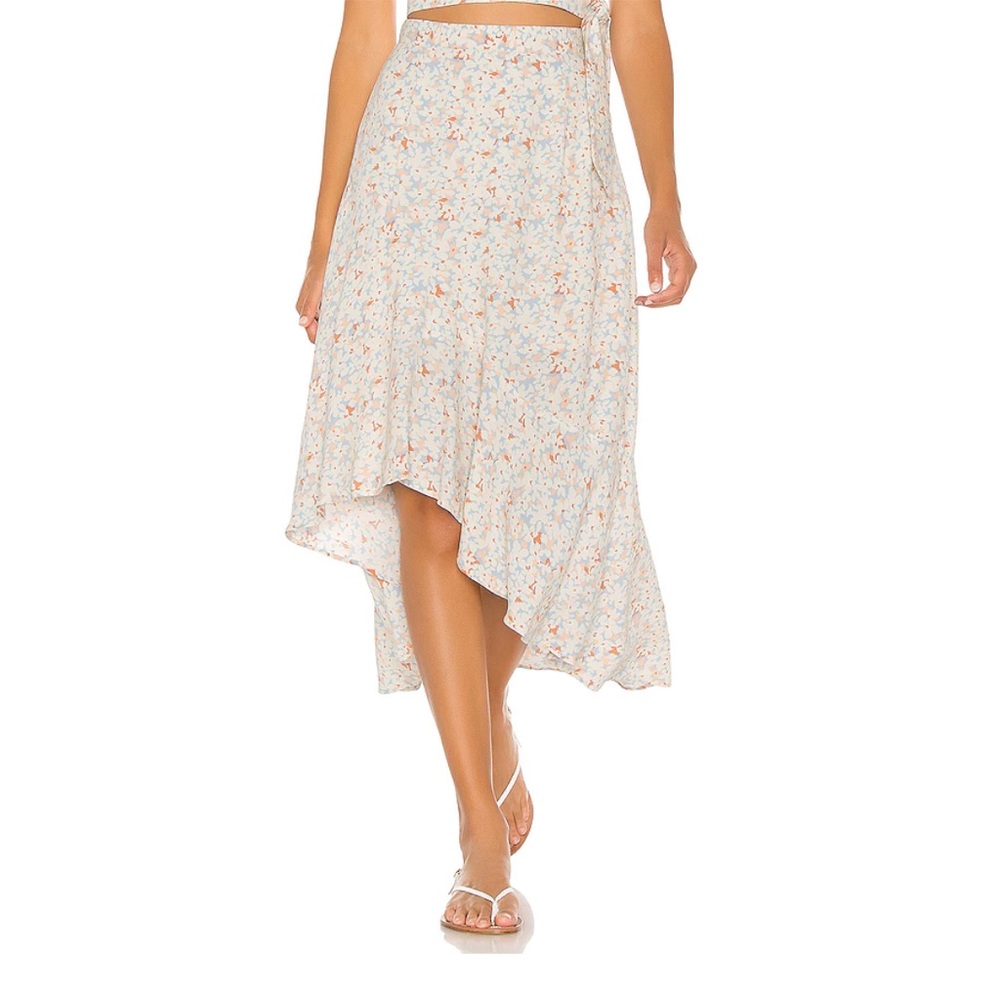 NWT L*SPACE Heat Wave Skirt in Wild Oleander